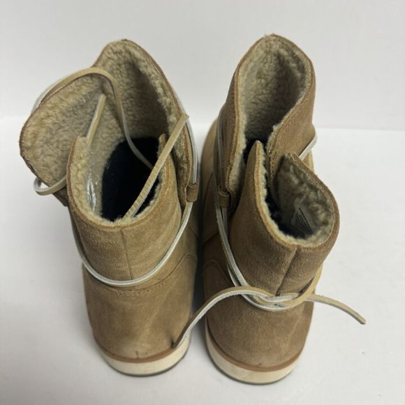 Merrell Womens Juno Bluff Polar Waterproof Boot Camel Size 10.5 M - Picture 3 of 5